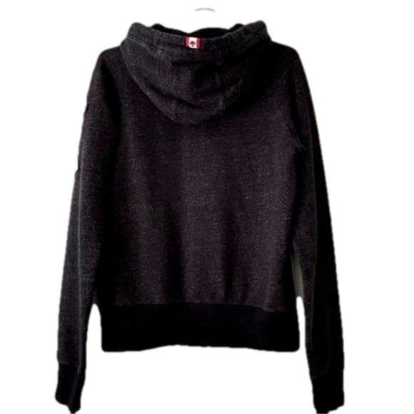 Roots black pepper full zip Mont Tremblant hoodie size M - Picture 3 of 16